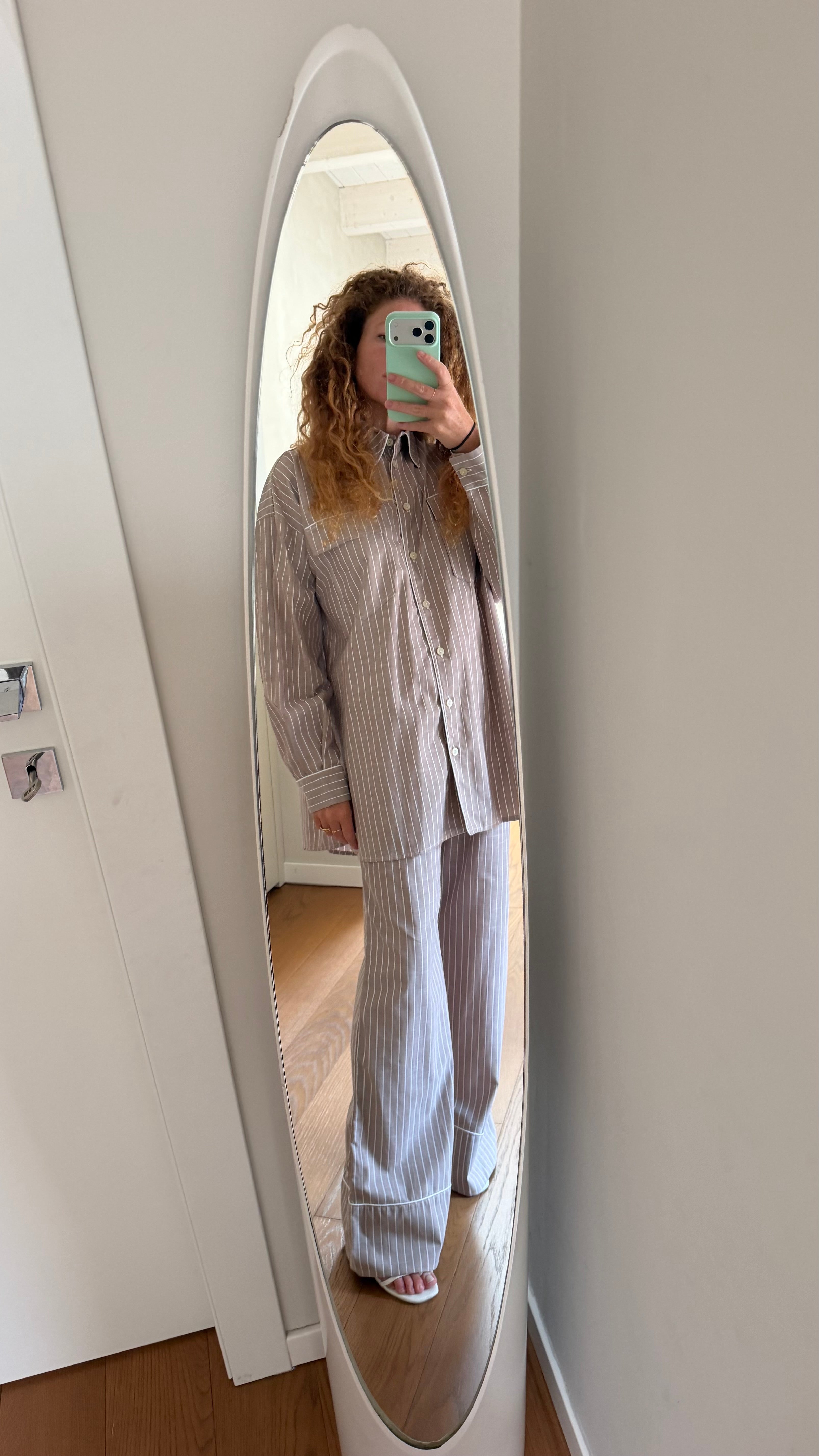 Daily Pajama righe marroni