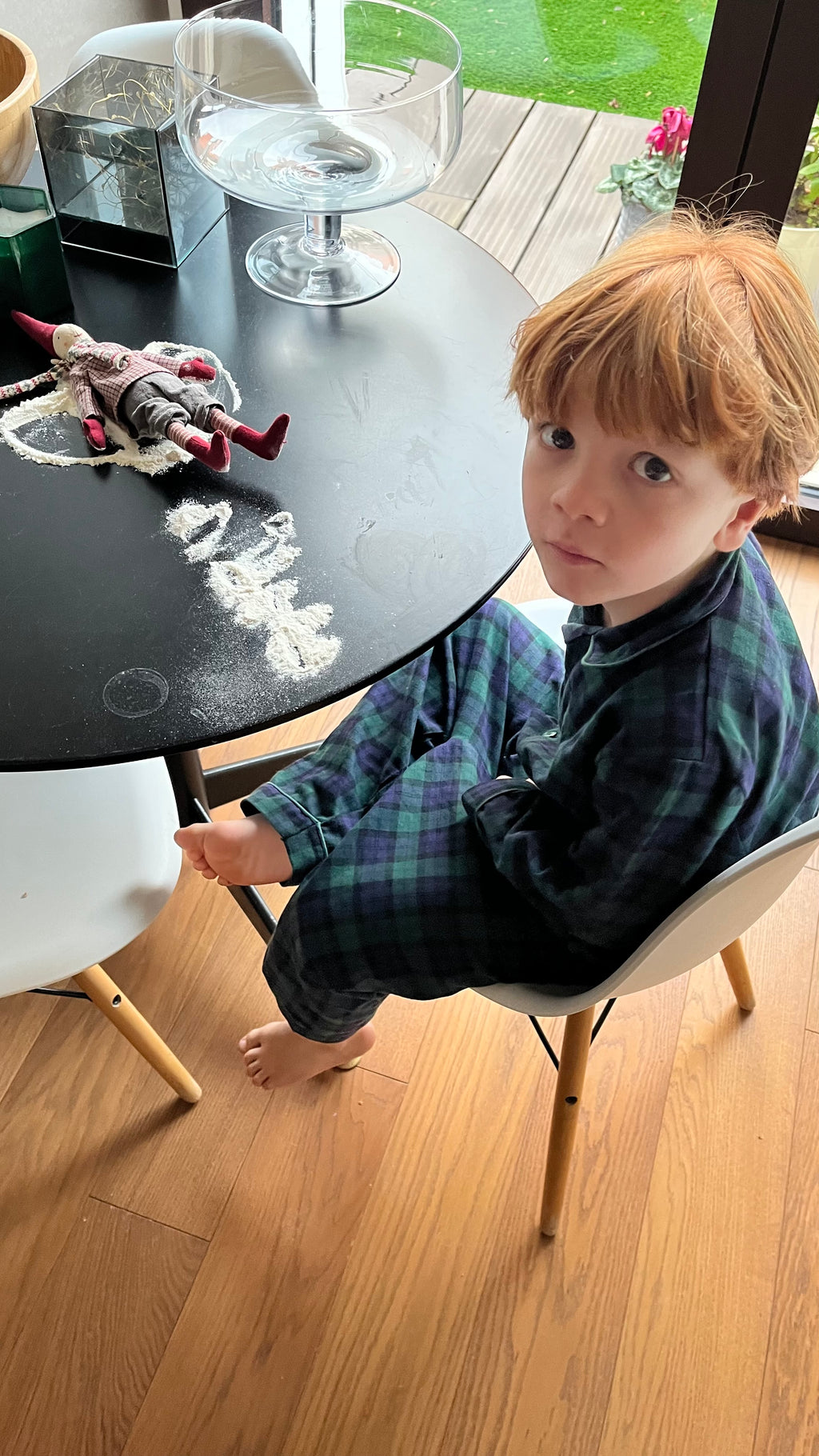 Pigiama: Dalla 2 alla 6 anni TARTAN VERDE
