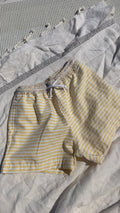 Boxer righe gialle