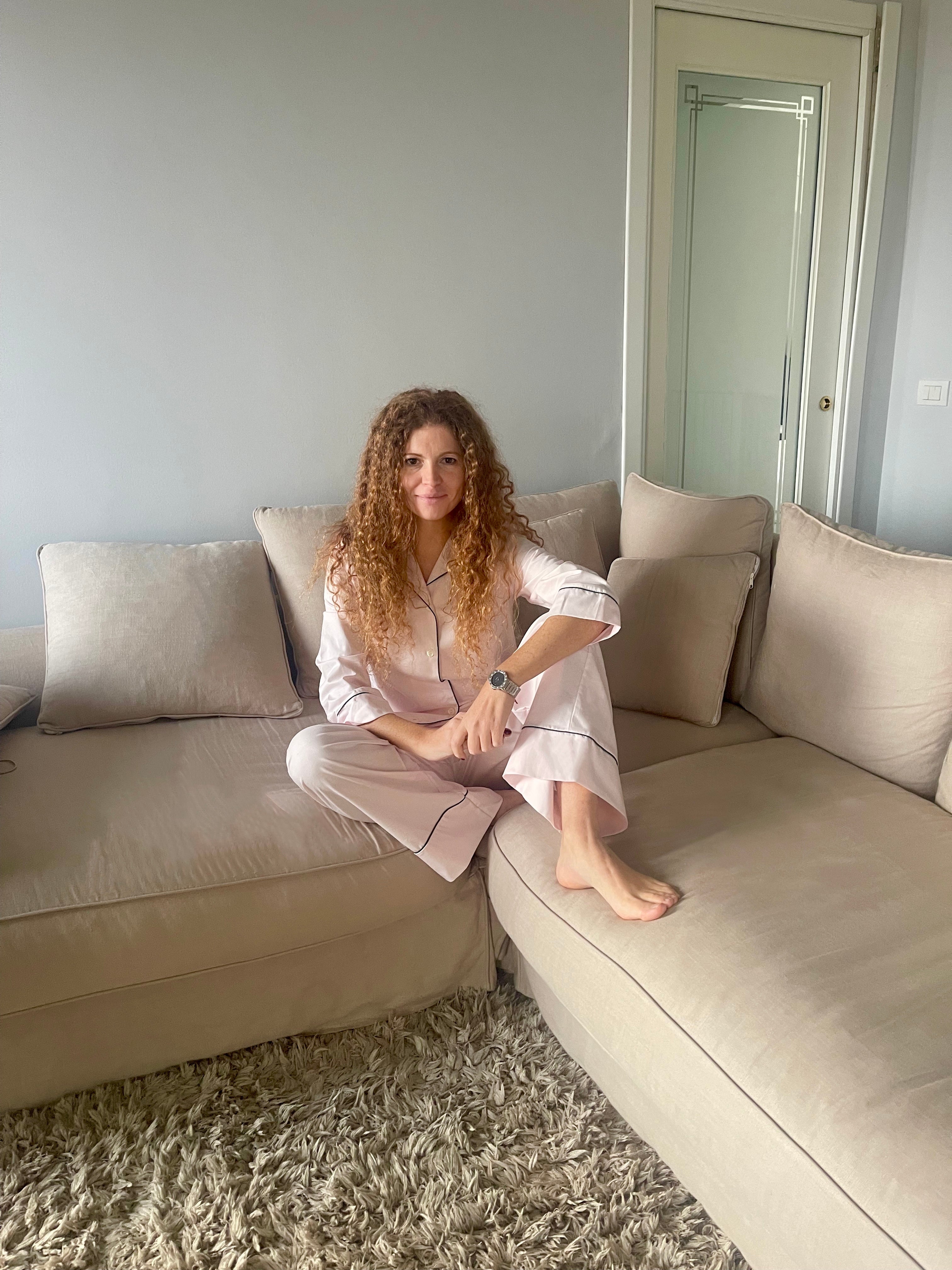 Pigiama donna ROSA E VERDE