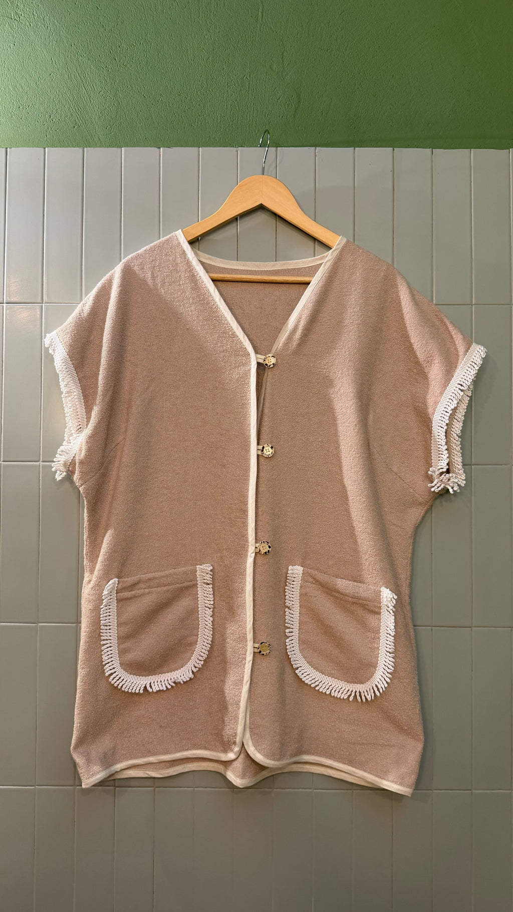 Vestito Copricostume spugna corto