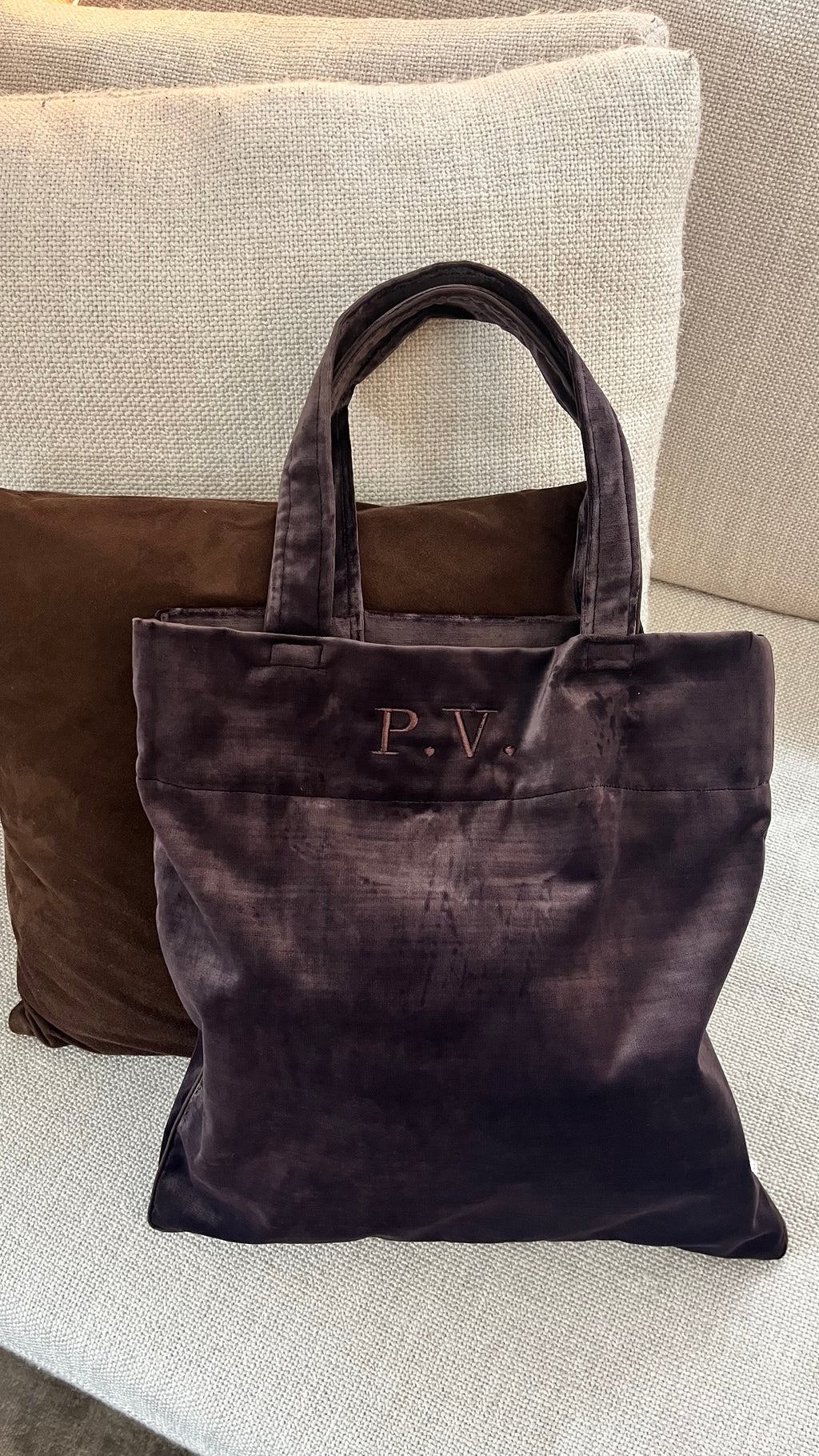 Shopper velluto
