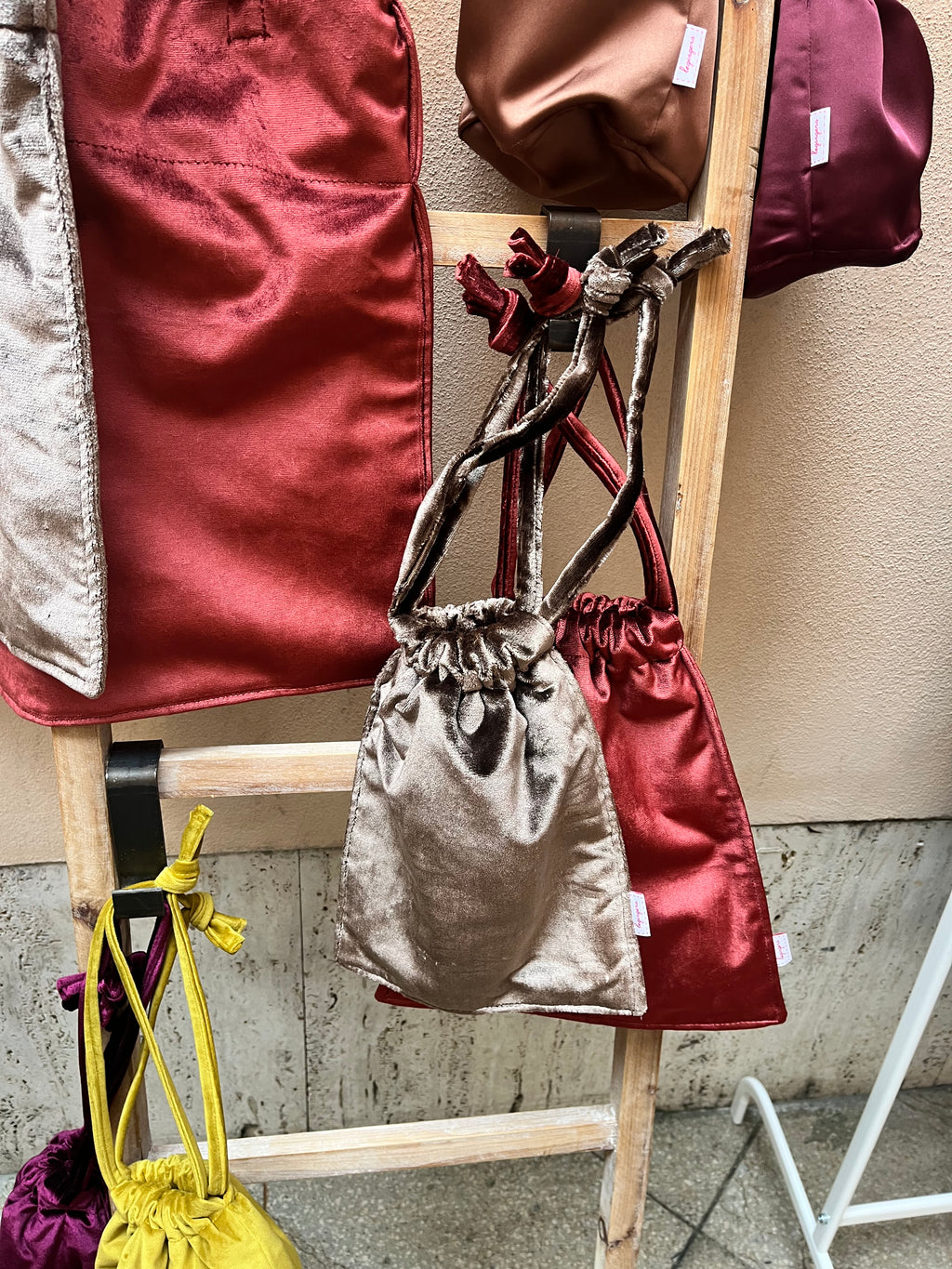 Pouch Maxi velluto