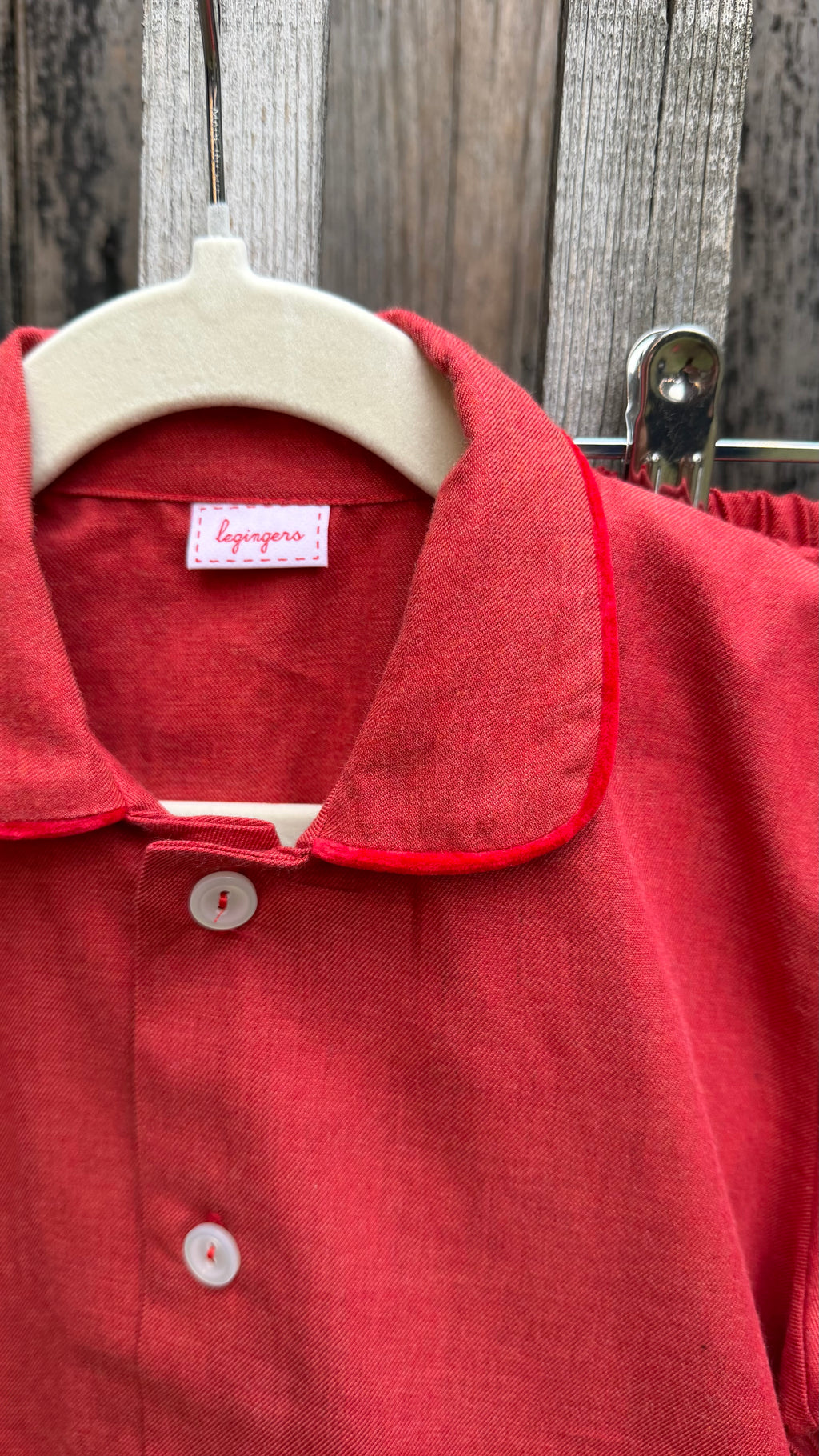 Pigiama dalla 8 alla 12 anni ROSSO