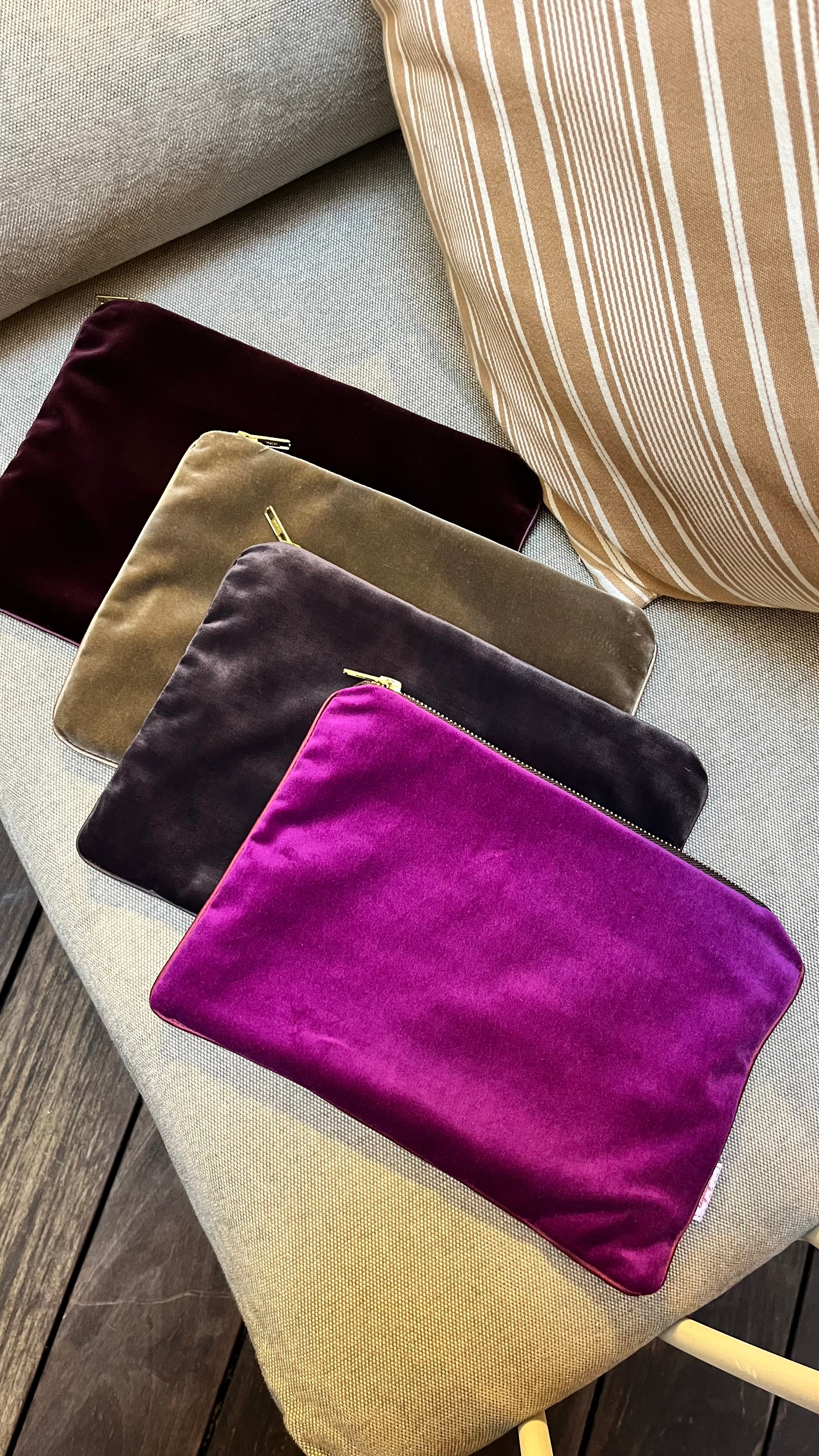 Pochette velluto