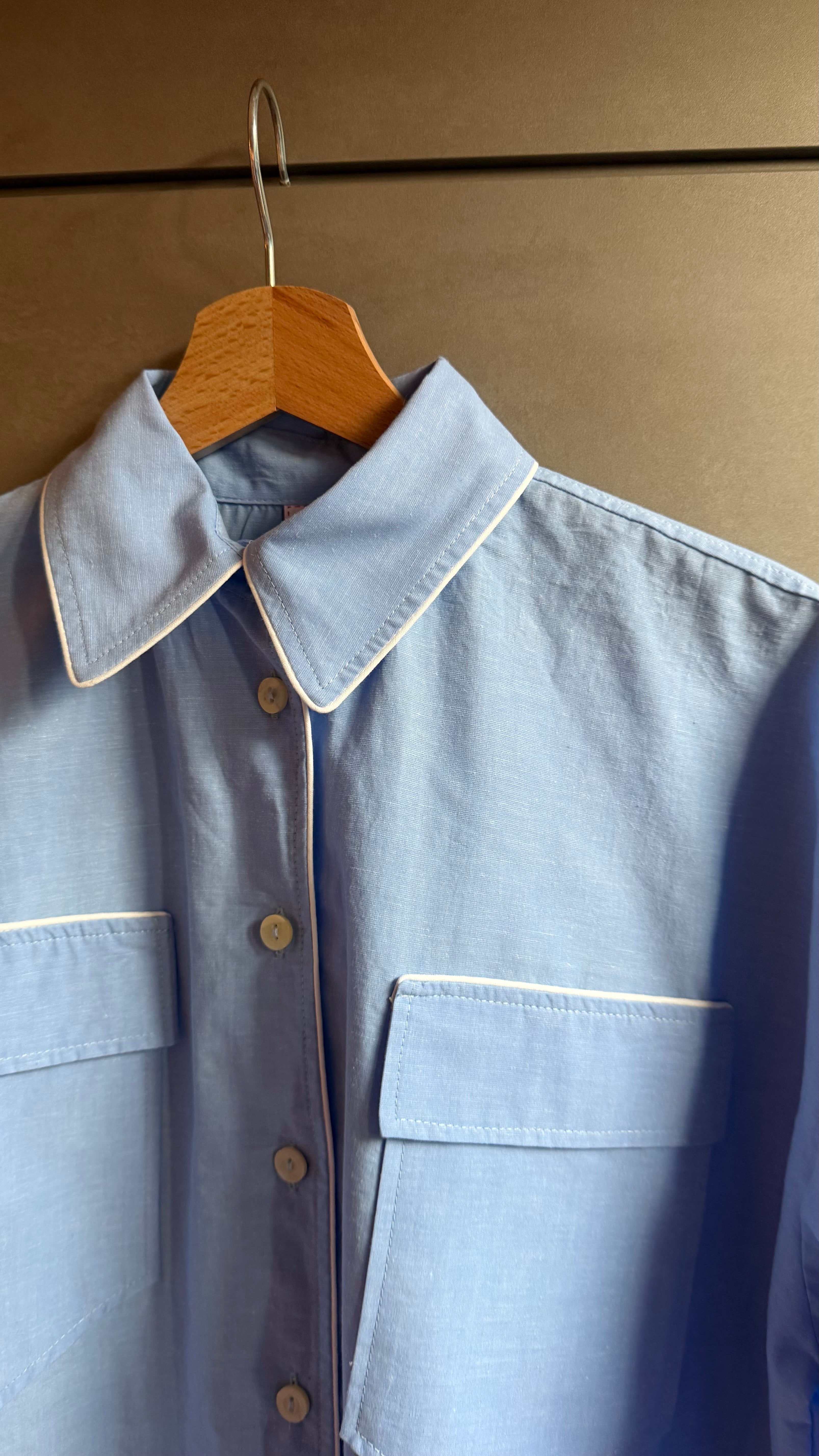 Daily Pajama corto azzurro