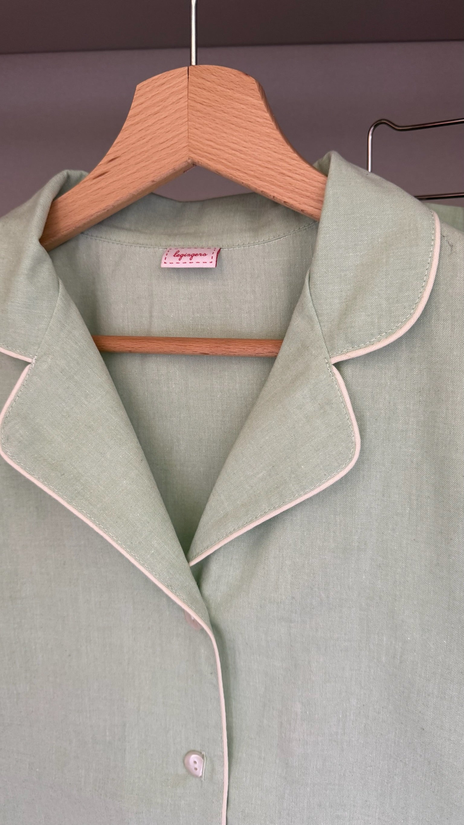 Pigiama donna COTOLINO MENTA Lungo + Corto