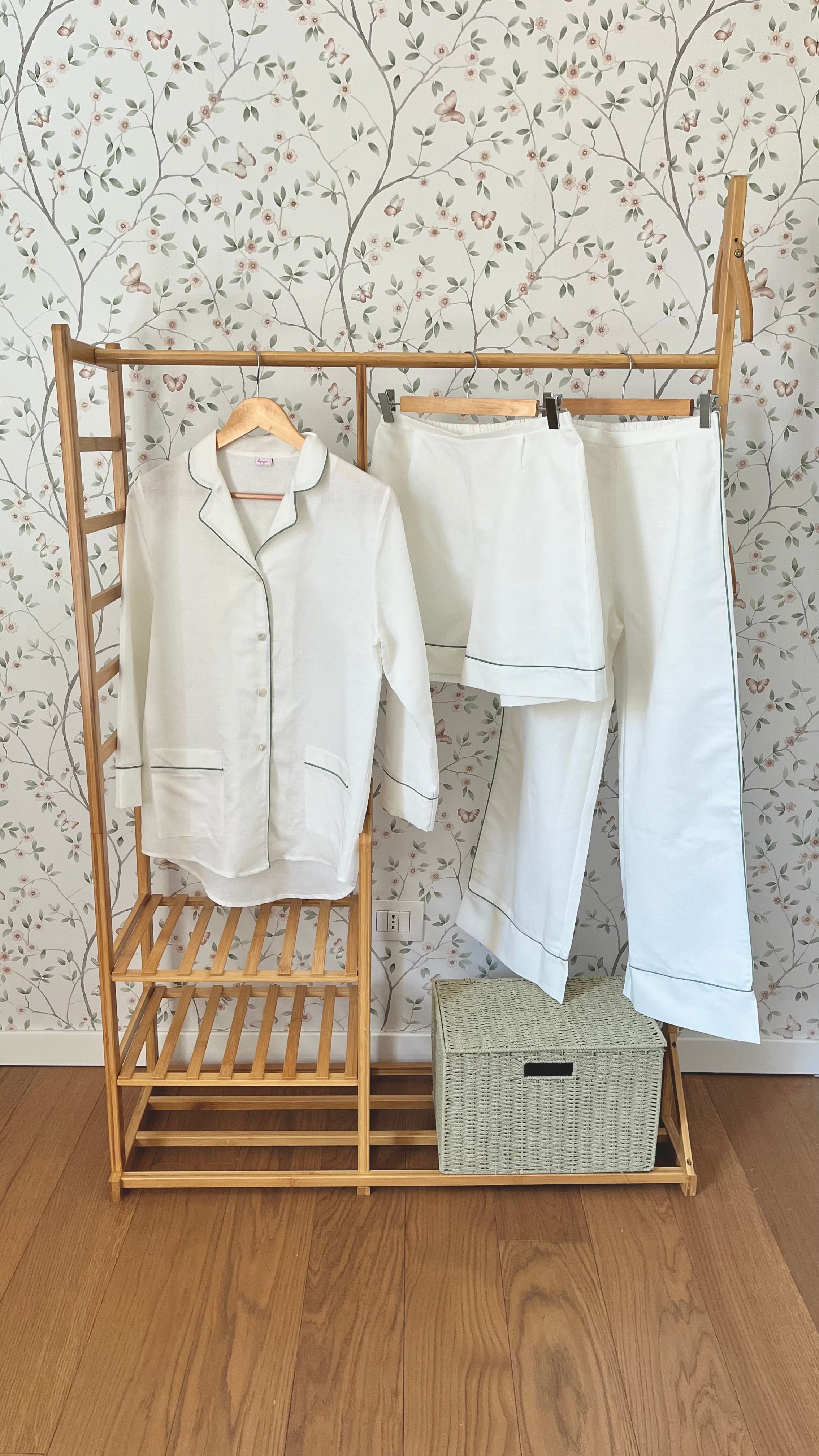 Pigiama donna corto LINO BIANCO