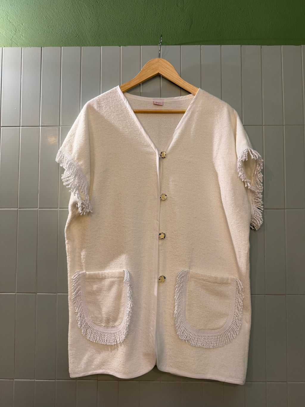 Vestito Copricostume spugna corto