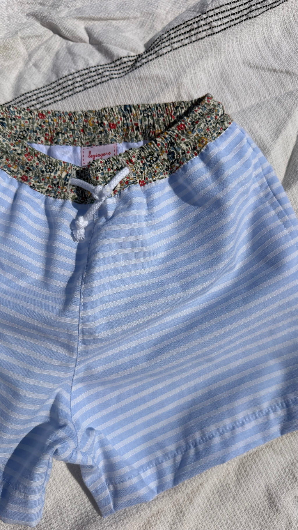 Boxer righe azzurre