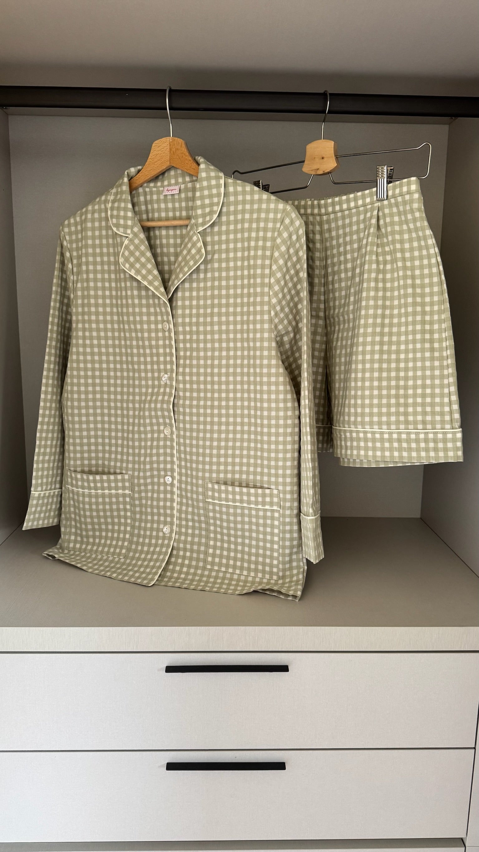 Pigiama donna VICHY SALVIA Corto