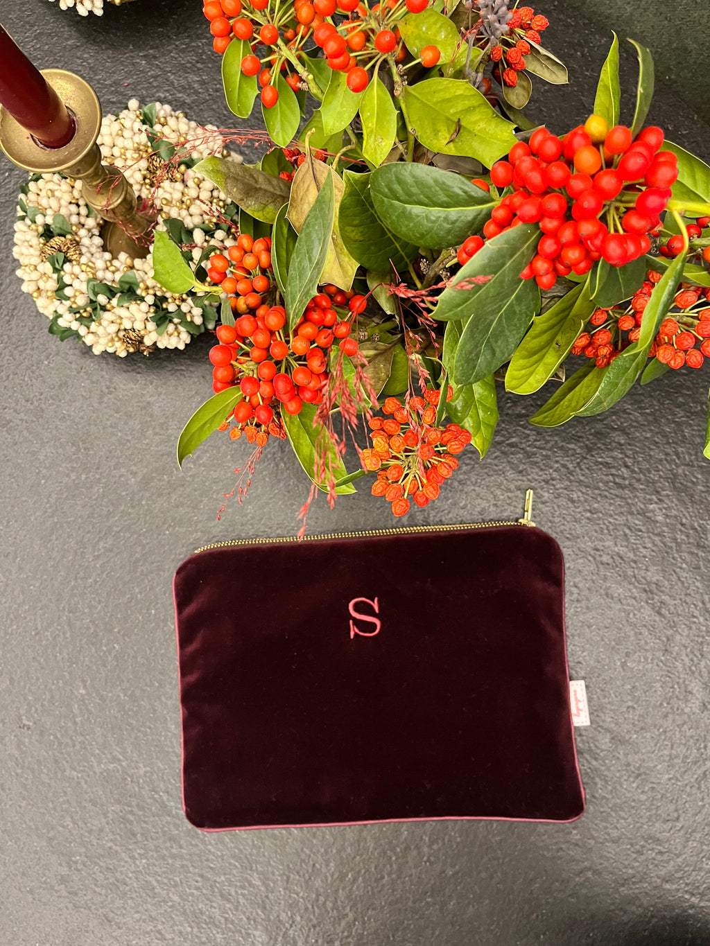 Pochette velluto