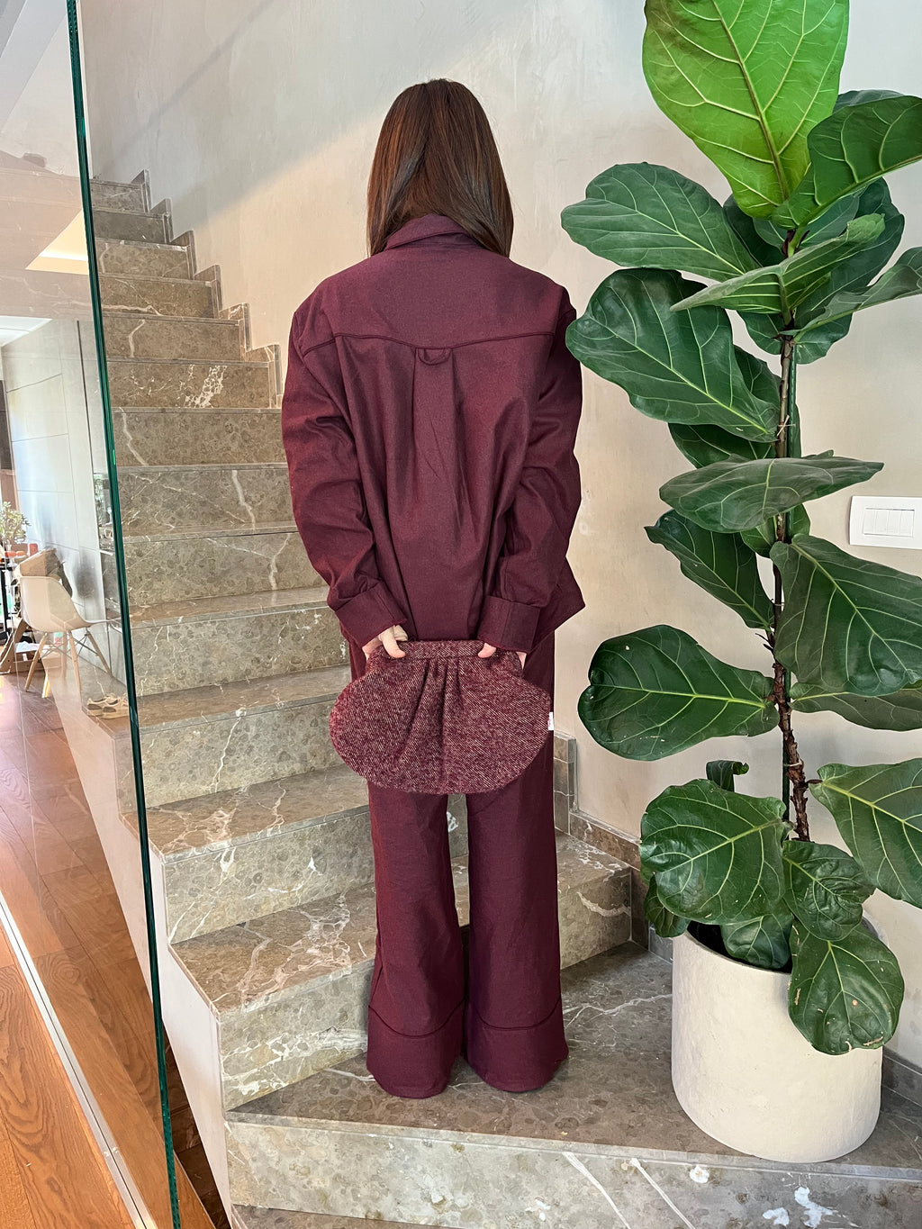 Daily Pajama Burgundy