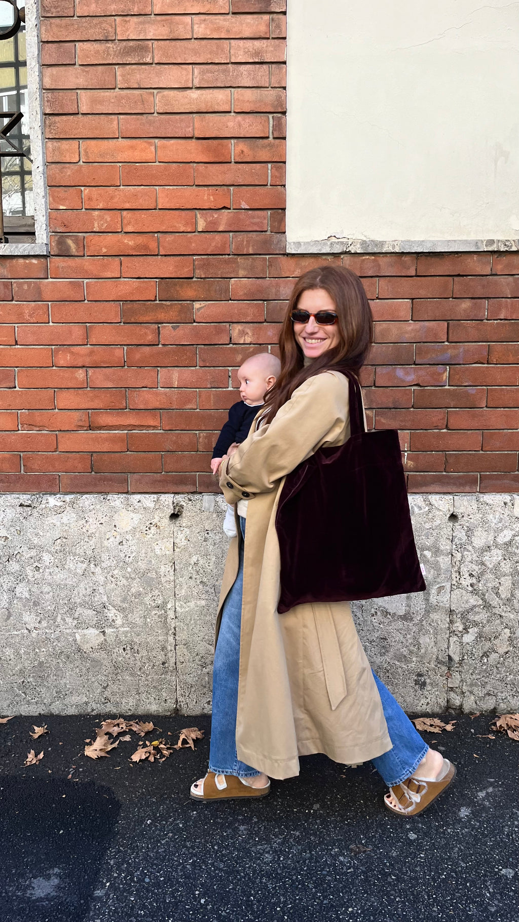Shopper velluto