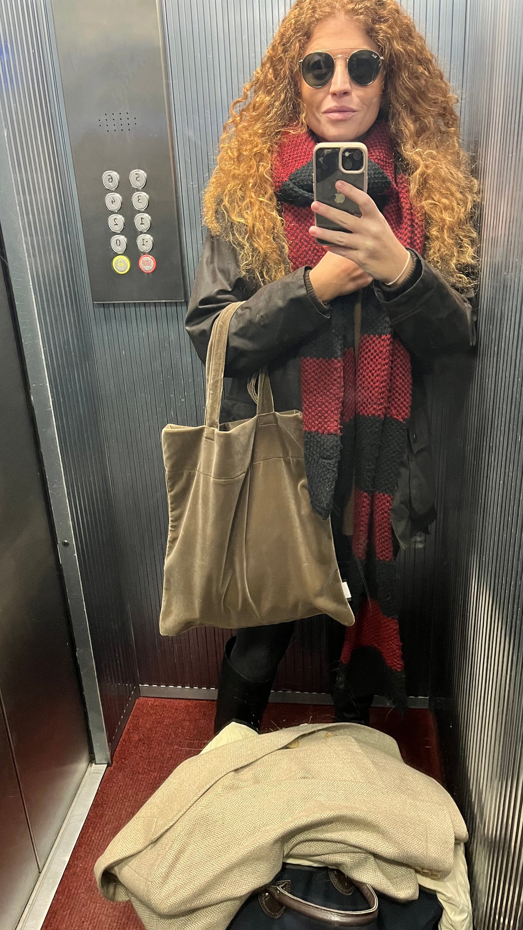 Shopper velluto