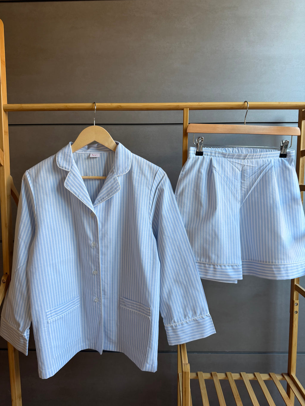 Pantalone pigiama RIGHE AZZURRE