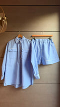Daily Pajama corto azzurro