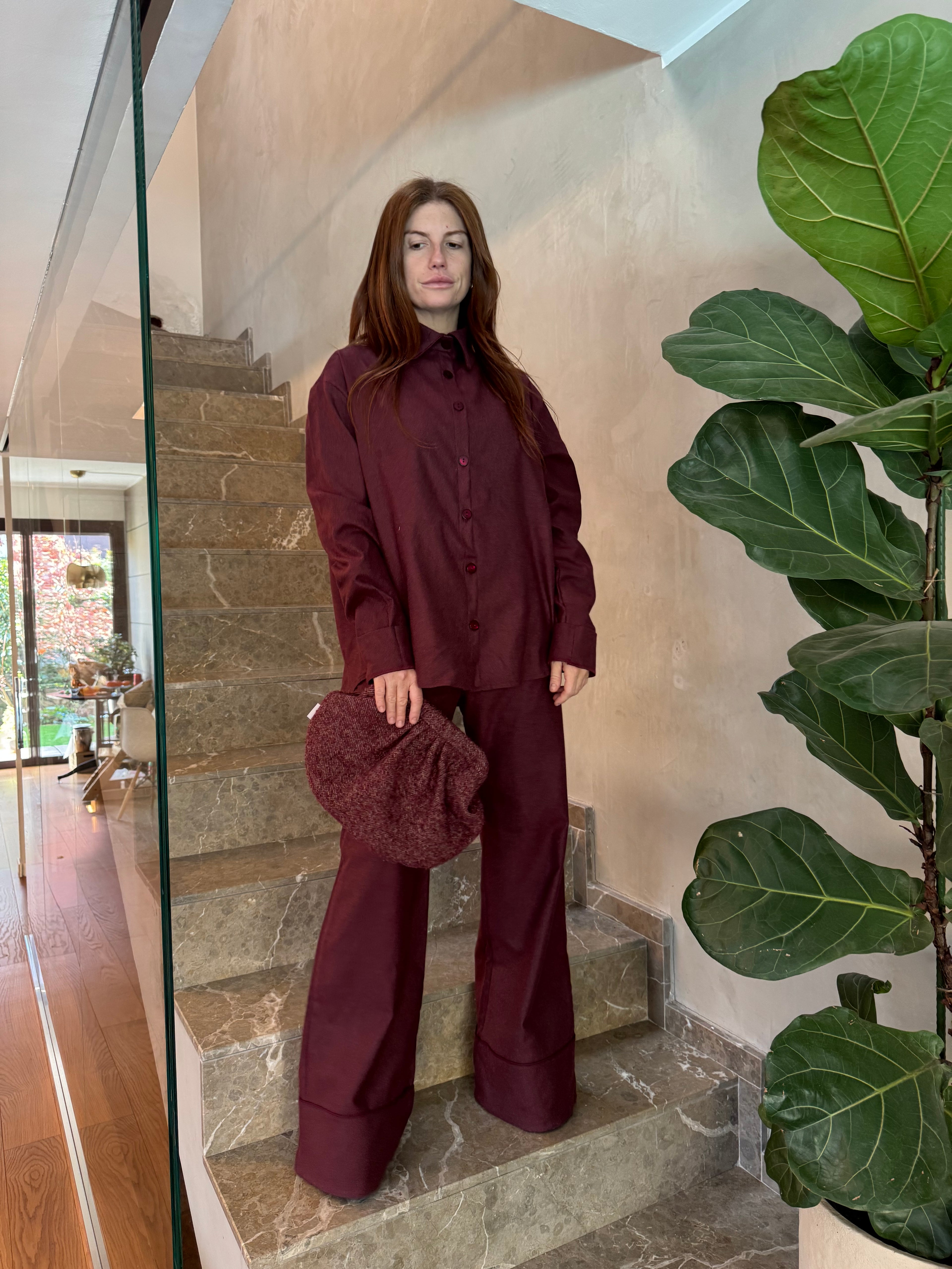 Daily Pajama Burgundy