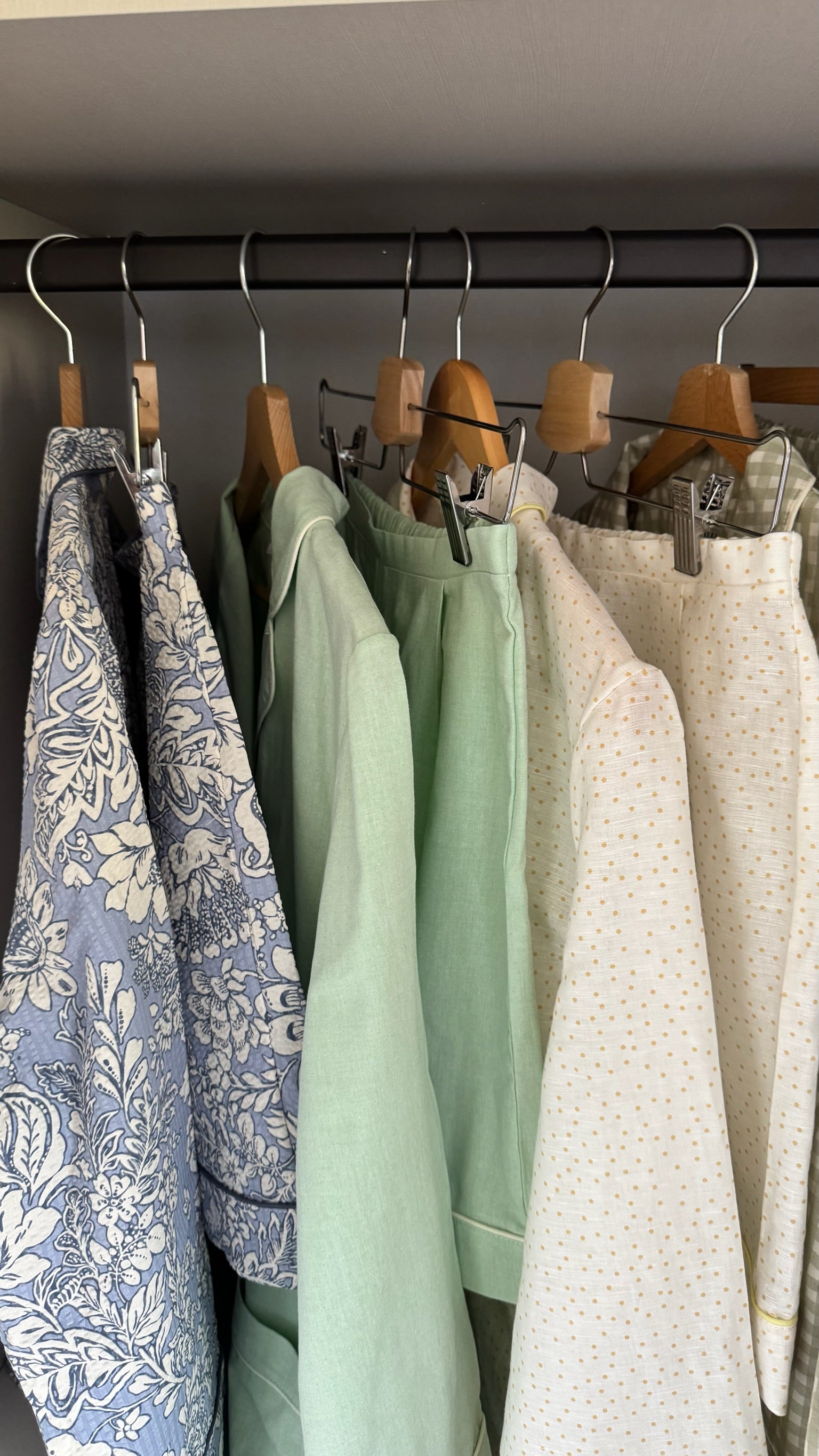 Pigiama donna COTOLINO MENTA Corto