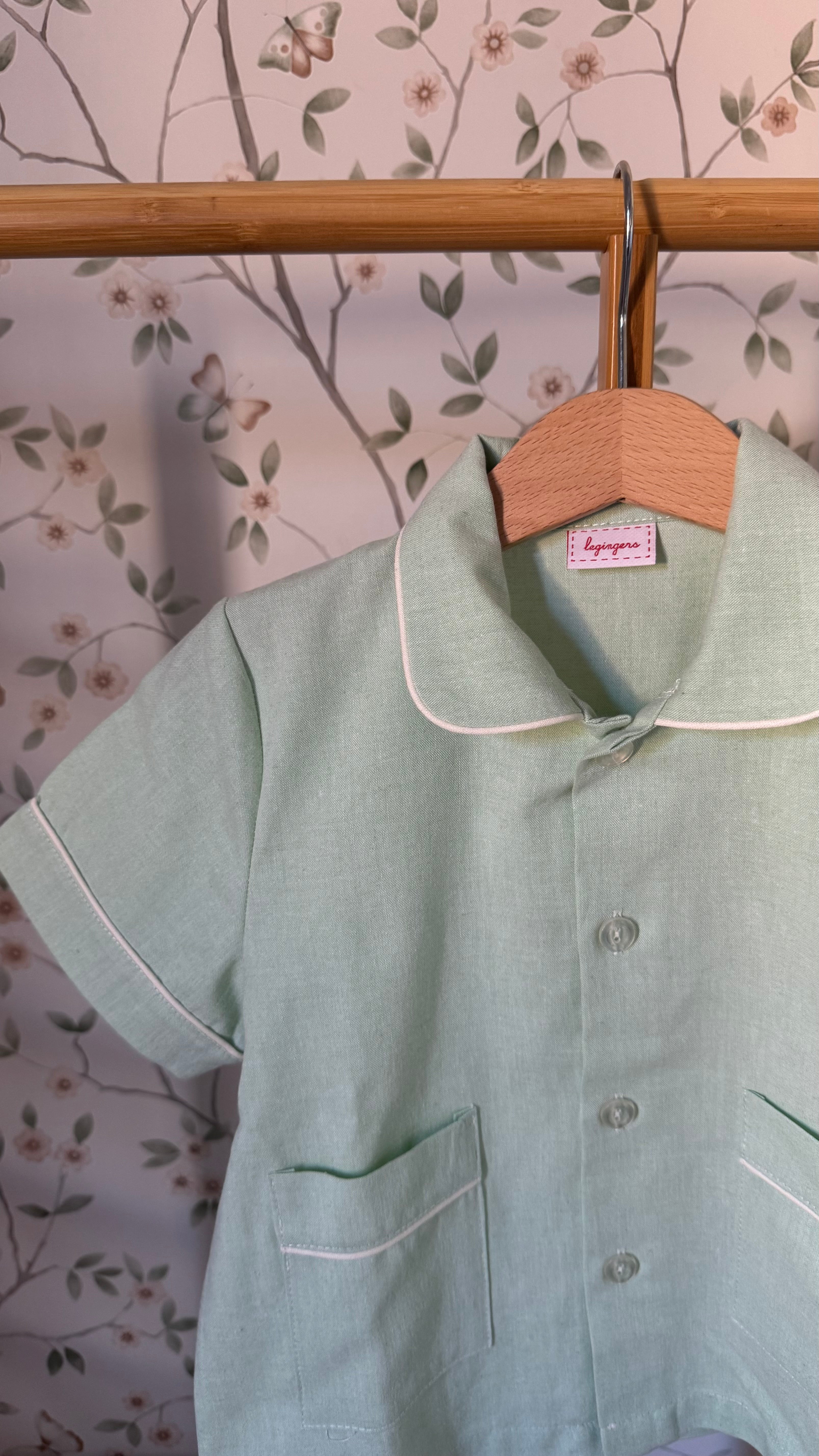 Pigiama Due pezzi: Dalla 2 alla 6 anni COTOLINO VERDE