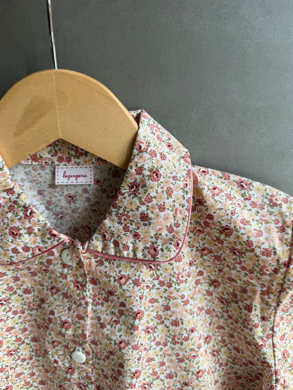 Pigiama Due pezzi: Dalla 8 alla 12 anni FIORI ROSA E BEIGE