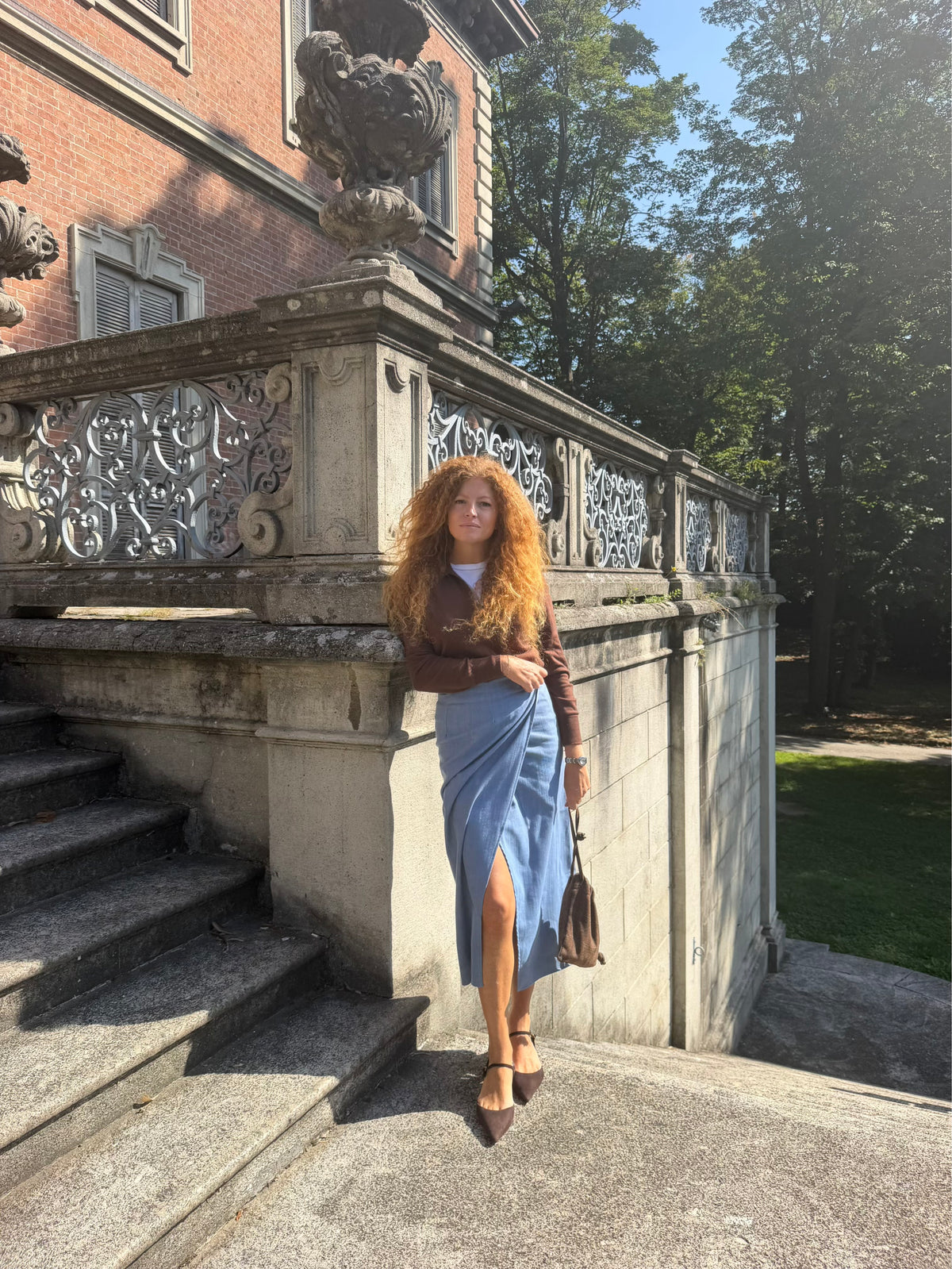 Gonna Portafoglio - Jeans azzurro