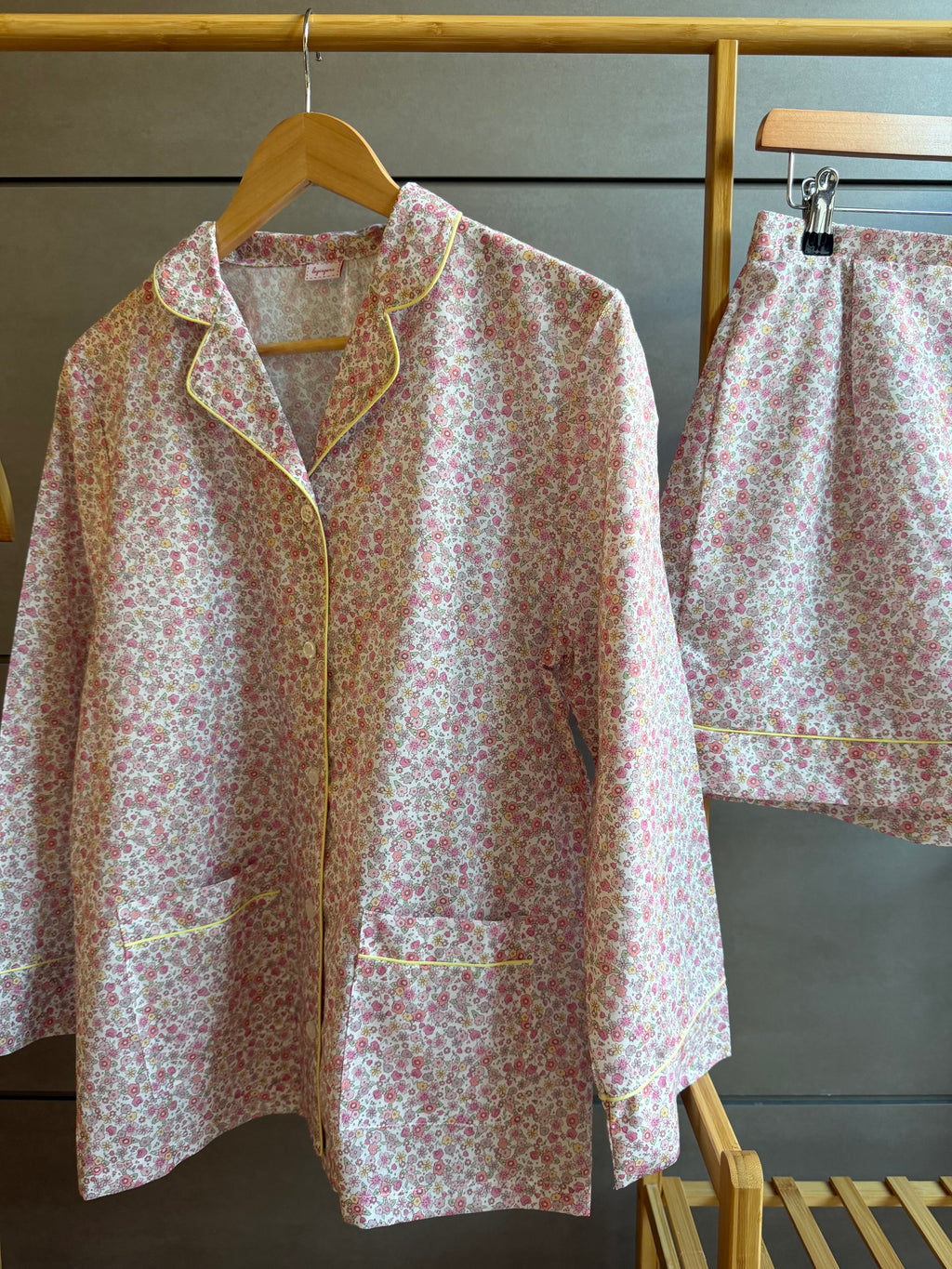 Pigiama donna FIORELLINI ROSA
