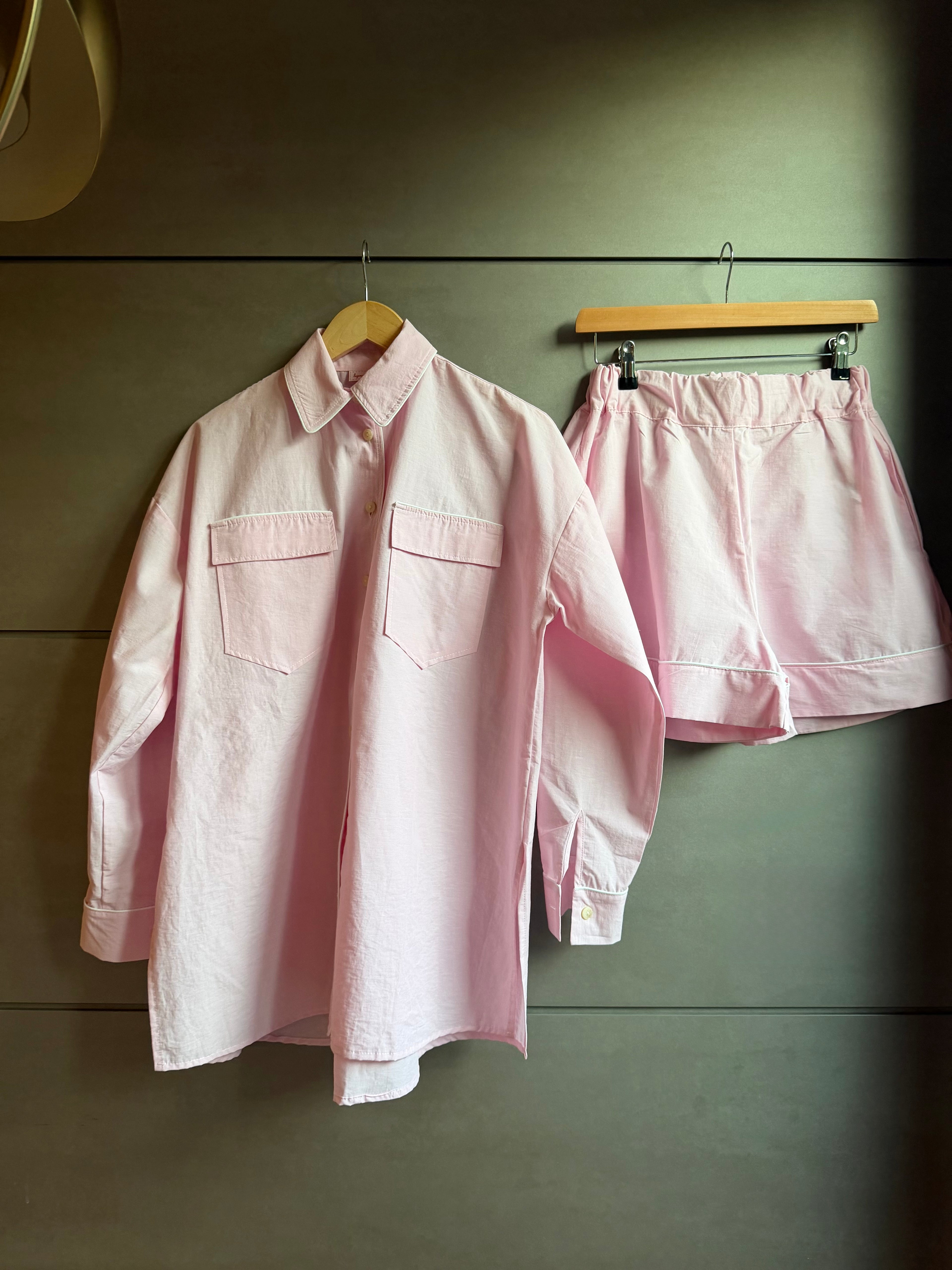 Daily Pajama corto rosa