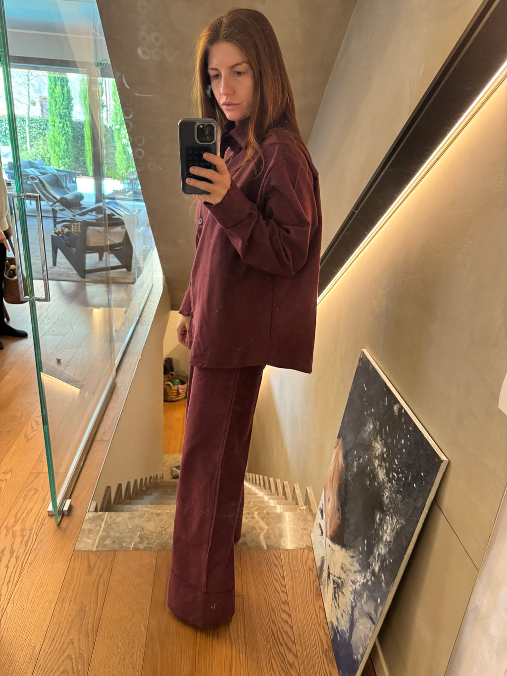 Daily Pajama Burgundy