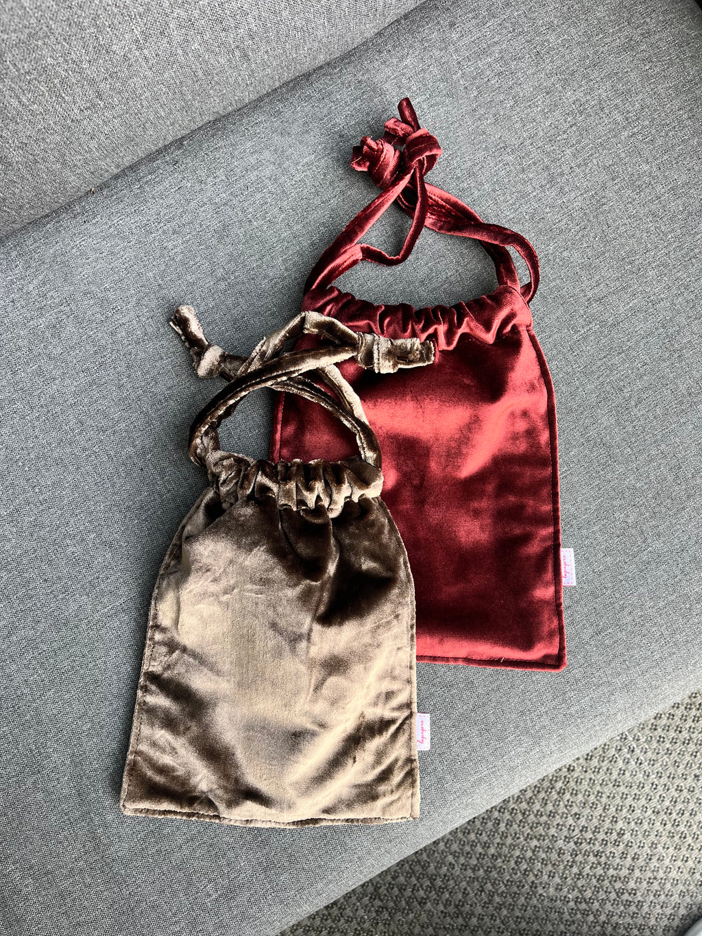 Pouch Maxi velluto