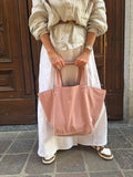 Tote bag trapezio