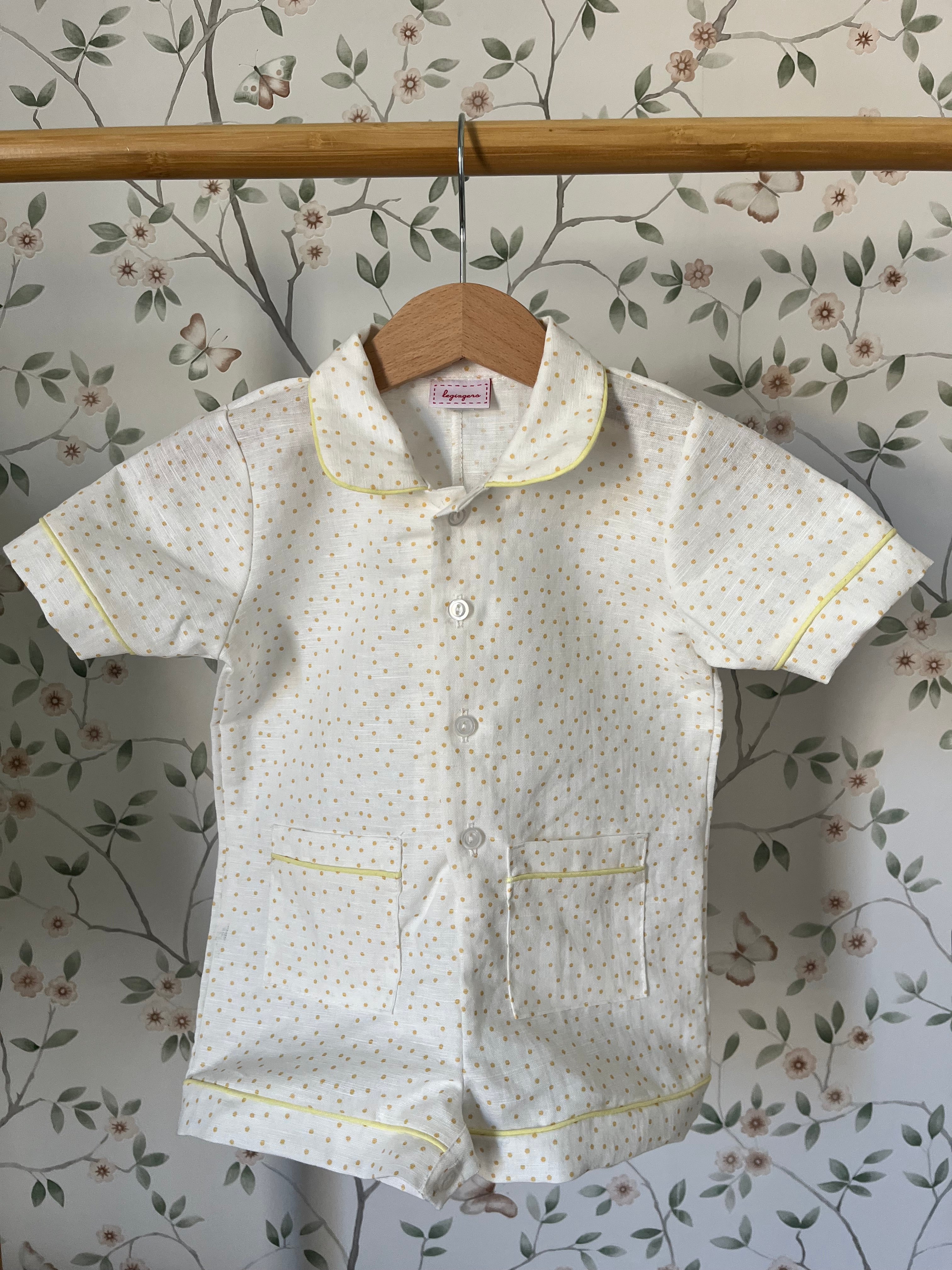 Pigiama Tutona: Dalla 6 alla 18 mesi POIS GIALLI