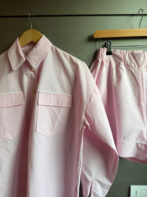 Daily Pajama corto rosa