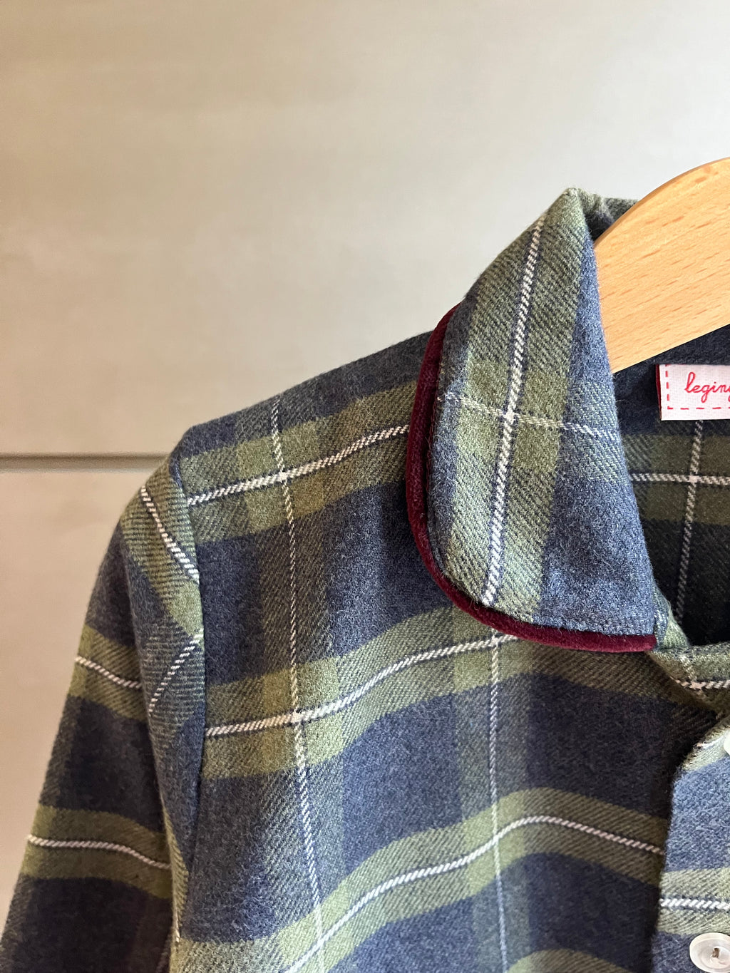 Pigiama donna TARTAN VERDE