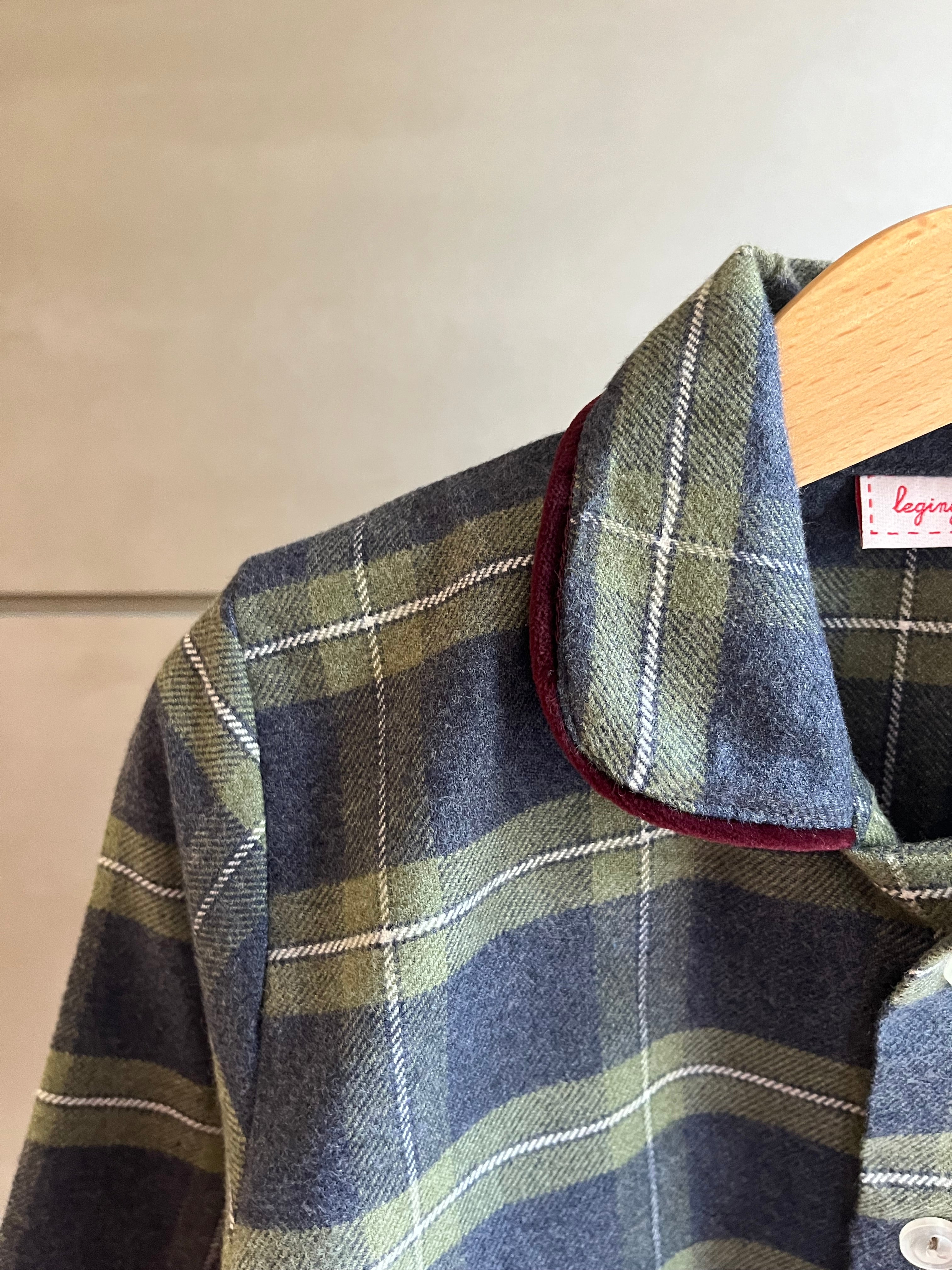 Pigiama uomo TARTAN VERDE