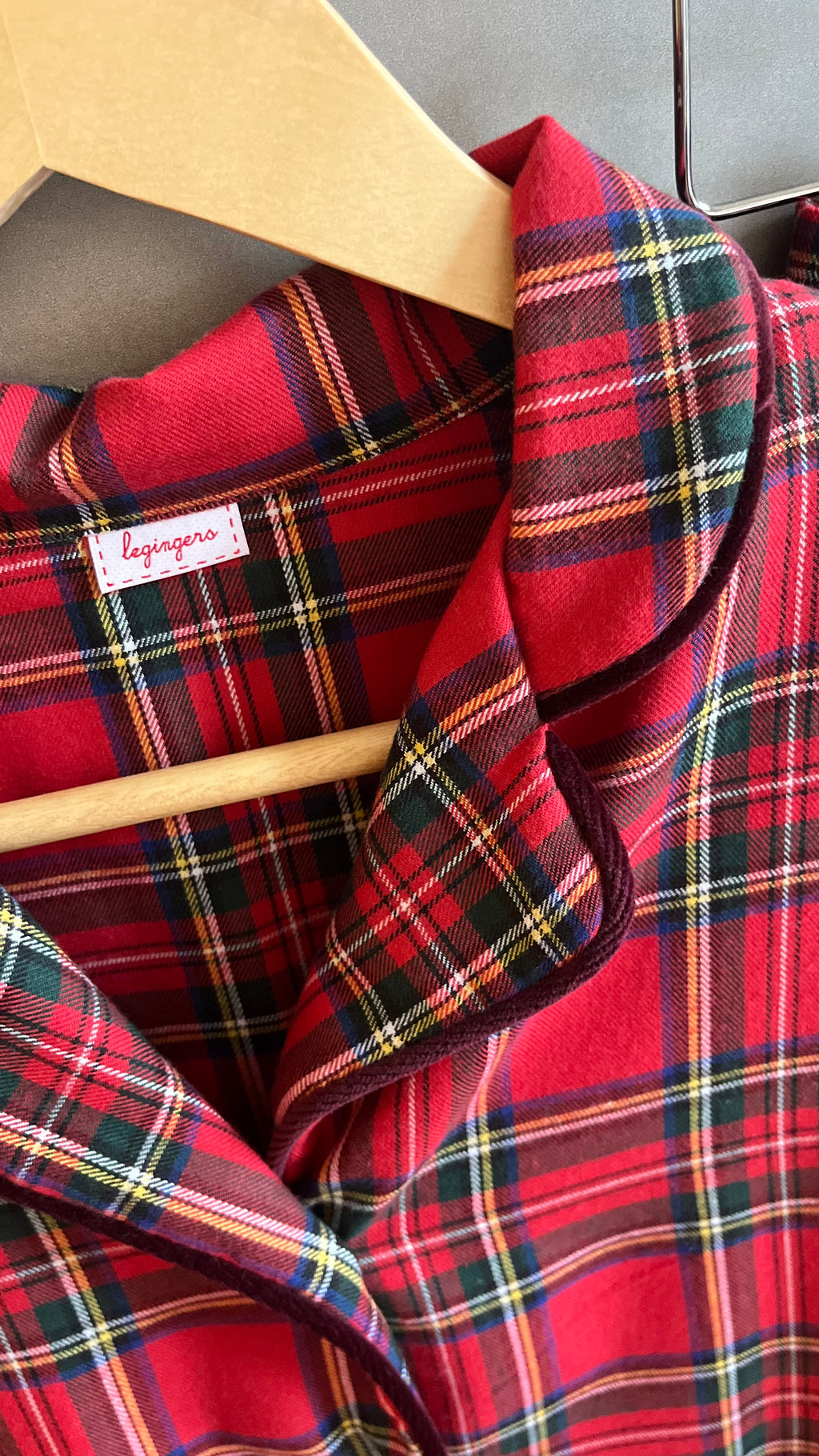 Pigiama uomo TARTAN ROSSO
