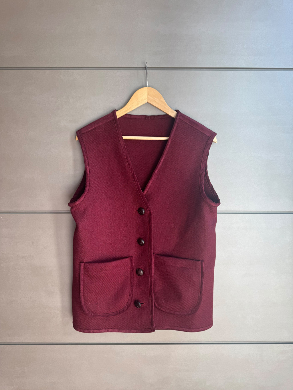 Gilet Bordeaux