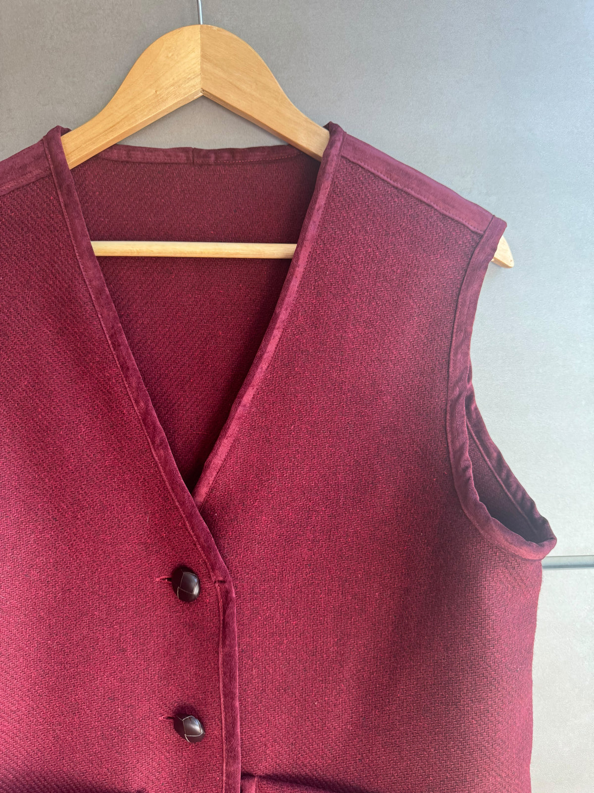 Gilet Bordeaux